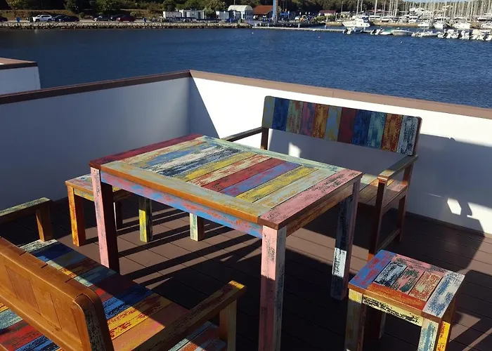 보트호텔 Hausboot - Floating House Water Lily *